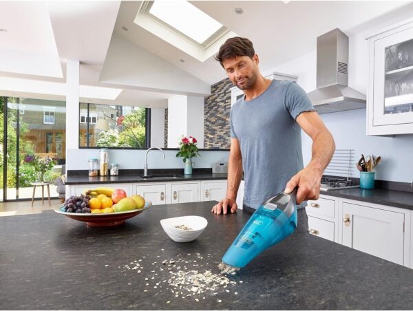 BLACK+DECKER WDC215WA-QW Aspirabriciole e Aspira Liquidi Senza Fili a batteria