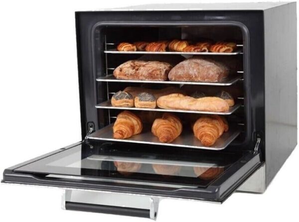 ALFA43X SMEG FORNO ELETTRICO PROFESSIONALE MULTIFUNZIONE A 4 TEGLIE