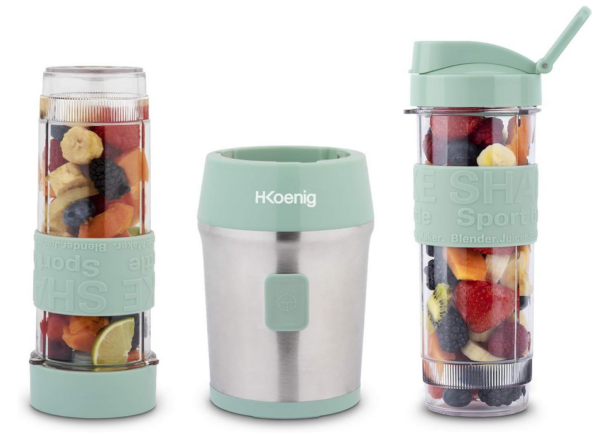 H.Koenig Mini Frullatore per SMOOTHIE Compatto 570mL SMOO18