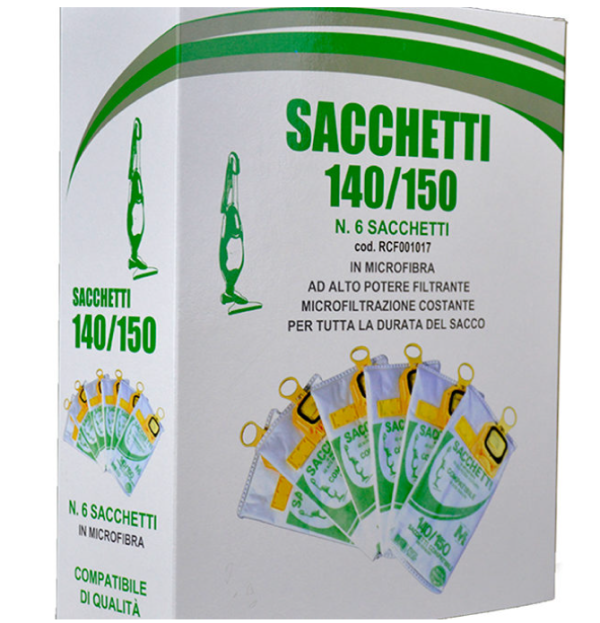 SACCHETTI PER FOLLETTO VK140 E VK150 ADATTABILI
