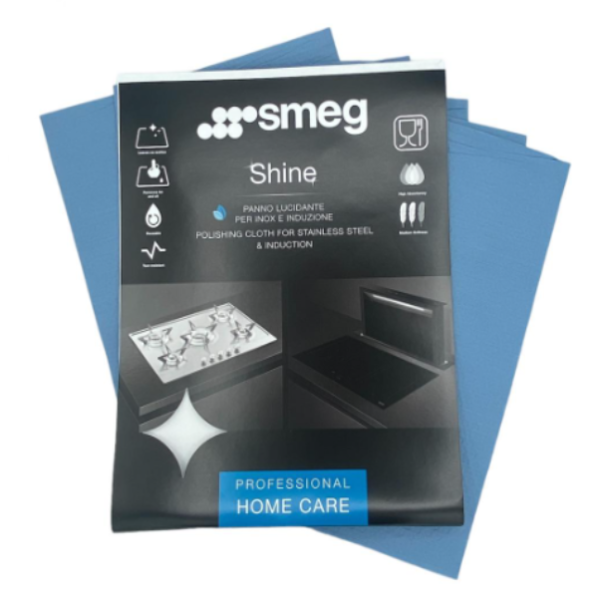SMEG 4 PZ DI PANNI LUCIDANTI PER INOX E INDUZIONE