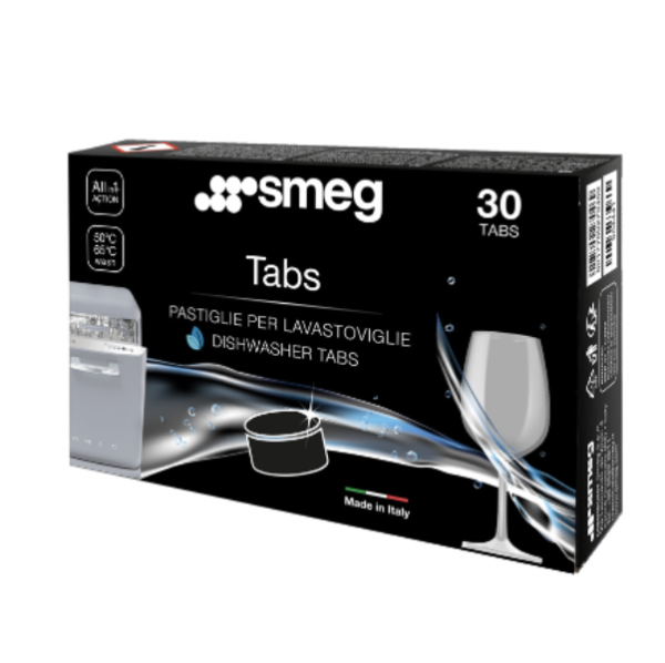 SMEG PASTIGLIE PER LAVASTOVIGLIE 30 TABS TUTTO IN UNO