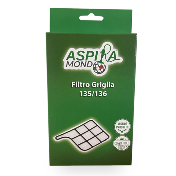 FILTRO GRIGLIA PROTEZIONE MOTORE PER VK135 VK136 RIC. ADATTABILE
