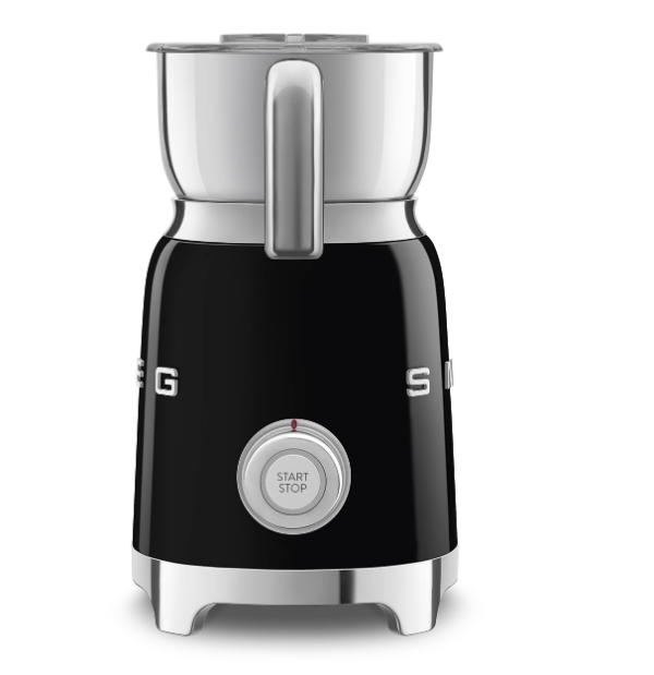 SMEG Montalatte Nero Estetica 50's Style