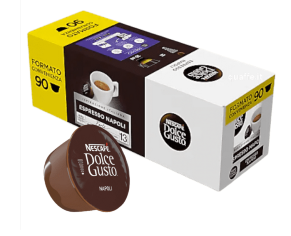 DOLCE GUSTO ESPRESSO NAPOLI FORMATO CONVENIENZA DA 90 CAPSULE