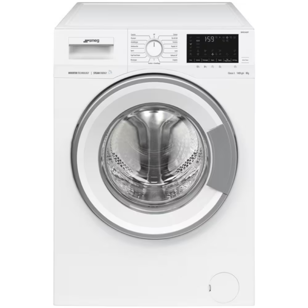 SMEG Lavatrice Standard WHT814ASIT 8 Kg Classe A Centrifuga 1400 giri