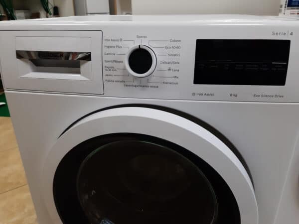 LAVATRICE  BOSCH SERIE 4  DA 8 KG INVERTER CLASSE A